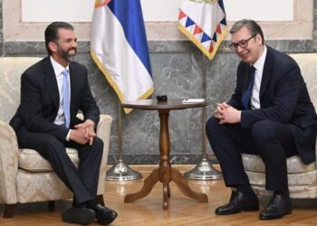 Sin Donalda Trumpa doputovao u Beograd, sastao se s Vučićem