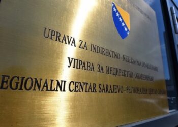 UIO: Prihodi od indirektnih poreza za dva mjeseca 2025. veći za 44 miliona KM