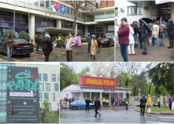 Studenti blokirali RTS, ni TV Nova ne može da realizuje program iz studija