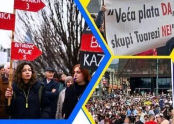 Protesti ispred Parlamenta FBiH: Građani nezadovoljni ekonomskom situacijom