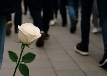 Bijela ruža, stotine koraka i jedna poruka: Sarajevski đaci dižu glas za mir!