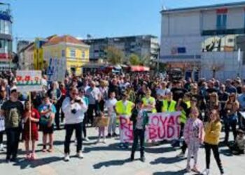 Protest „Ustanak za opstanak“ u Prijedoru