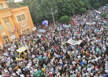 „Marš na Drinu”: Studentski protest u Loznici