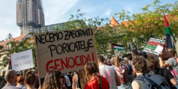 Tišina je saučesništvo: Zagrepčani marširali za Palestinu