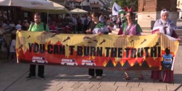 U Sarajevu održana protestna šetnja za Palestinu: “Ne možete spaliti istinu”