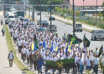 Protest rudara u Sarajevu: Traže plate pred zgradom Vlade FBiH
