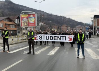 Studenti DUNP proglasili pobjedu: Večeras novi protest u Kraljevu zbog nasilja nad demonstrantima