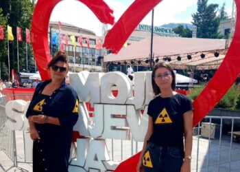 Aktivistkinje pokreta Naprijed na Sarajevo Film Festivalu: „Ne nuklearnom otpadu na Trgovskoj gori“