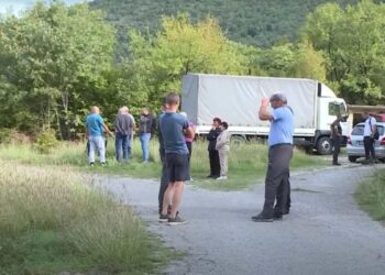 Protest mještana naselja Kuti kod Mostara, ne žele kamenolom u svom naselju
