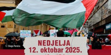 Sarajevo: U nedjelju privremena obustava saobraćaja zbog protesta ‘BiH za slobodnu Palestinu’