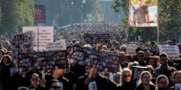 Hiljade građana na protestu u Skoplju: Traže pravdu za 63 poginula u požaru u diskoteci