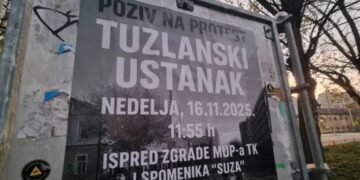 Tuzlanski ustanak: Tuzlaci sutra izlaze na proteste ispred zgrade MUP-a TK