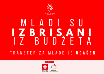 Vijeće mladih FBiH: Omladinske organizacije su u potpunosti izbrisane iz budžeta za 2026. godinu