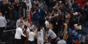 Nevjerovatne scene iz NBA: Igrači se tukli, oprema letjela, dvorana u šoku! (VIDEO)