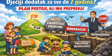 Dječiji dodatak za svu djecu do sedam godina