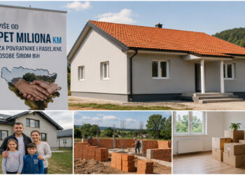 Više od pet miliona KM za povratnike i raseljene osobe širom BiH