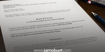 Prvo rješenje o porijeklu imovine: Kazna 345.237 KM